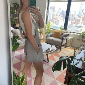 Wilfred Beatriz Romper Dungarees - Grey - Size medium